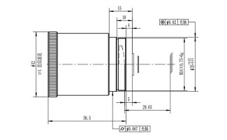 13mm f/2.0 Athermalized Lenses for MWIR Thermal Cameras